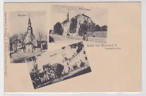 905347 Mehrbild Ak Gruß aus Sommerfrische Ebersdorf Reuss 1913
