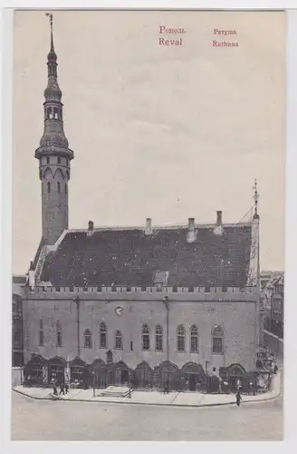 905341 Ak Reval Tallinn Rathaus um 1915