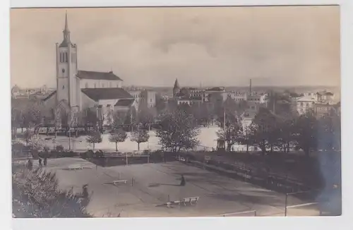 905226 Ak Reval Lawn Tennis-Platz bei der Schmiedepforte um 1915
