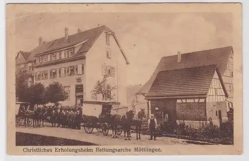 903502 Ak Christliches Erholungsheim Rettungsarche Möttlingen 1924