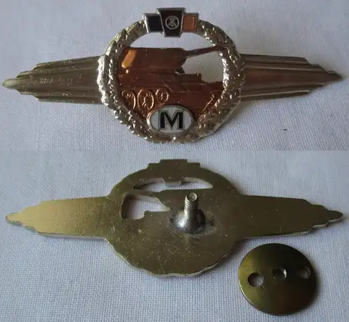 DDR Klassifizierungsabzeichen für Panzerfahrer MEISTER späte Fertigung (164020)
