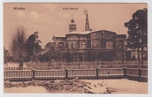 903499 Winter Ak Windau Ventspils Villa Schulz um 1915