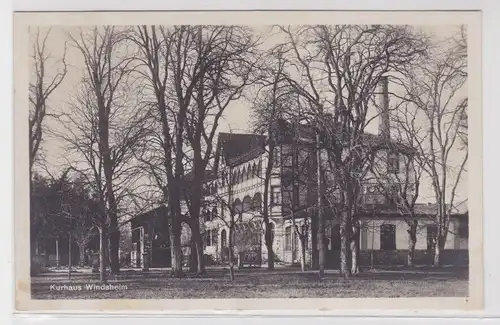903605 Ak Kurhaus Windsheim 1925