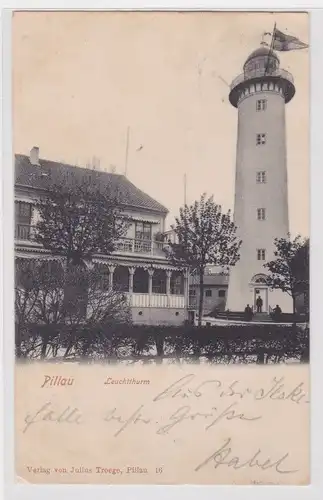 903735 Ak Pillau Baltijsk Leuchtturm 1903