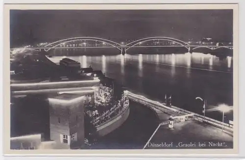 903729 AK Düsseldorf "Gesolei bei Nacht" 1926