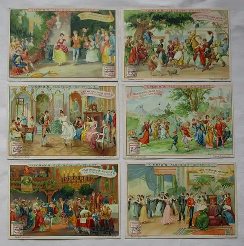 Liebigbilder Serie Nr. 611 Tänze verschiedener Zeiten 1904 (5/123966)