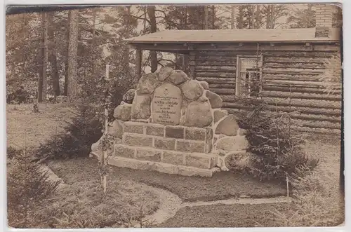 90918 Militär Feldpost AK Gedenkstein, Den Heldentod fürs Vaterland starben 1916