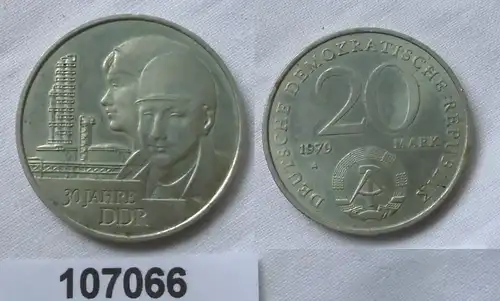 DDR Gedenk Münze 20 Mark 30.Jahrestag der DDR 1979 (107066)