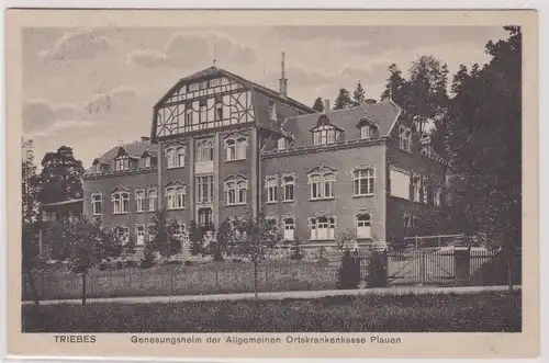 903296 Ak Triebes Genesungsheim der AOK Plauen 1926