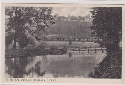 903295 Ak Ruine Salzburg bei Neustadt an der Saale 1929