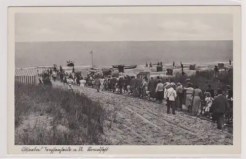 35369 Ak Ostseebad Trassenheide auf Usedom - Strandfest um 1920