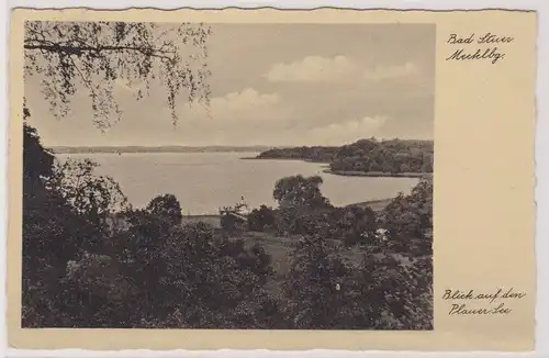 16396 Ak Bad Stuer Mecklenburg - Blick auf den Plauen See 1938