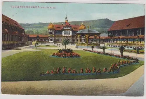 904229 Ak Soolbad Salzungen Gradirhaus 1915