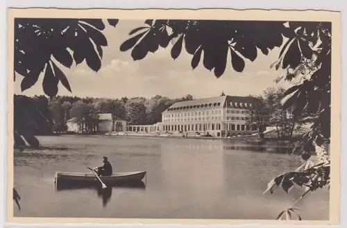 904228 Ak Staatsbad Salzungen Kurhaus mit Festhalle um 1950