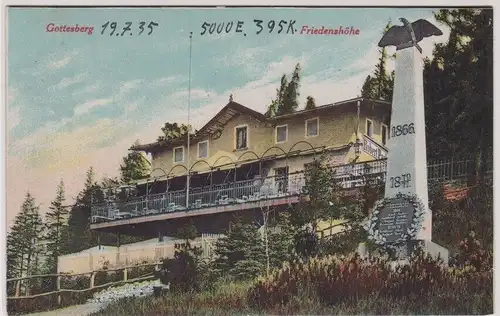 903662 Ak Gottesberg Friedenshöhe 1935