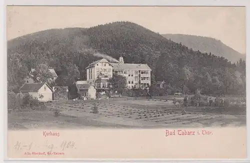 904247 Ak Bad Tabarz in Thüringen Kurhaus um 1900
