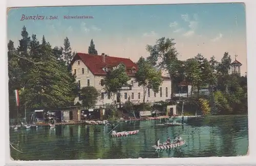 15252 AK Bunzlau i. Schlesien Bolesławiec - Schweizerhaus 1912