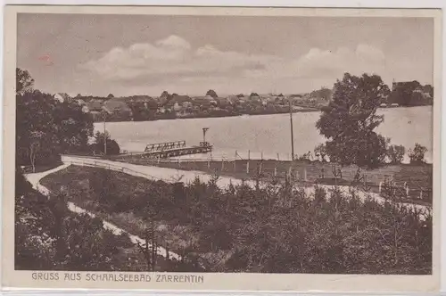 49949 Ak Gruss aus Schaalseebad Zarrentin 1930