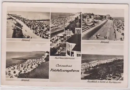 27838 Mehrbild Ak Ostseebad Kühlungsborn - Strand, Kurhausterrasse, Ausblick