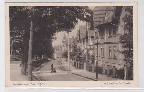 24160 Ak Waltershausen in Thüringen Schnepfentaler Strasse 1939