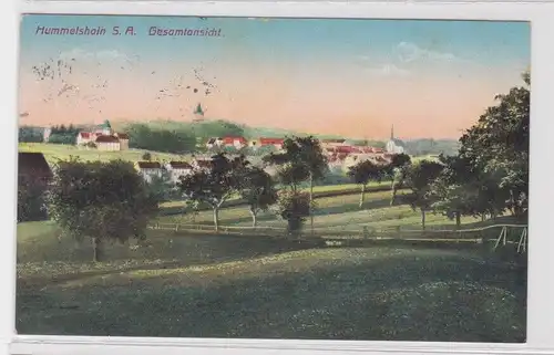 41378 Ak Hummelshain S.-A. Gesamtansicht 1917