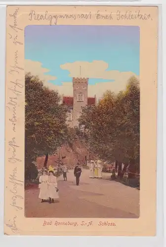 40355 Ak Bad Ronneburg S.-A., Schloss 1917