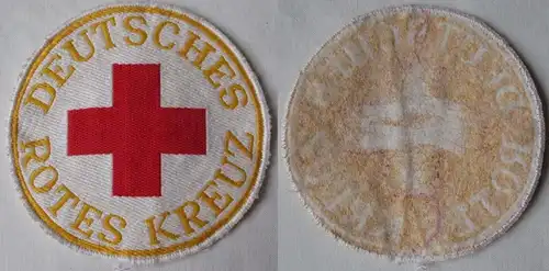 DDR Aufnäher Stoffabzeichen DRK Deutsches Rotes Kreuz (164222)