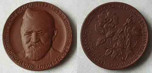 Medaille Meissner Porzellan Prof.E.Gnau 1853-1943 Sangerhausen (164505)
