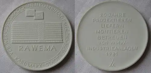DDR Medaille VEB Werkzeugmaschinenkombinat Karl-Marx-Stadt RAWEMA (165056)