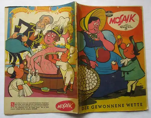 Mosaik von Hannes Hegen Digedag Nummer 81 von 1963 (112918)