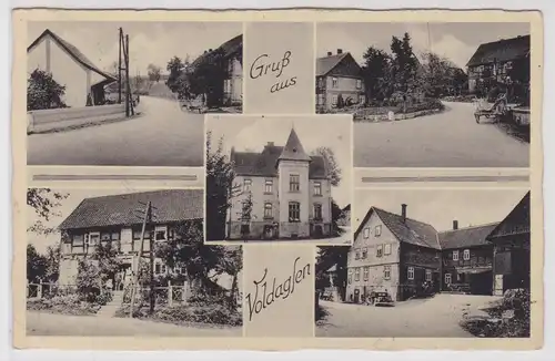 902961 Mehrbild Ak Gruß aus Voldagsen Ortsansichten 1939