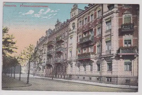 902524 Ak Chemnitz Promenadenstrasse 1911