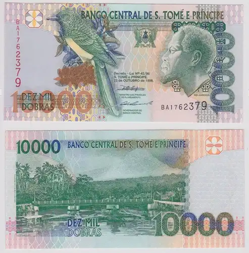 10000 Dobras Banknote  de Sao Tome and Principe 1996 UNC (159516)