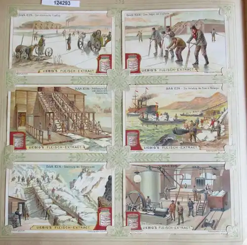 C124293 Liebigbilder Serie Nr. 555 Das Eis 1903