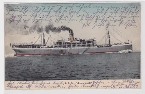 50806 AK Dampfschiff R.P.D. "Feldmarschall" um 1905