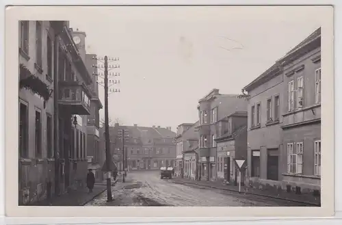 904170 Foto Ak Bunzlau Bolesławiec in Schlesien Strassenansicht um 1920