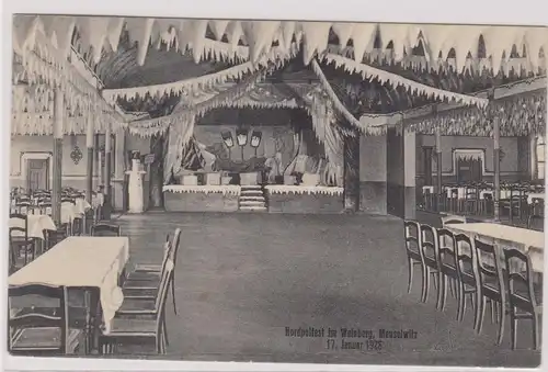 903873 Ak Meuselwitz Nordpolfest im Etablissement Weinberg 1925