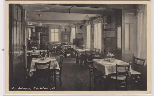 903872 Ak Meuselwitz in Thüringen Gasthaus zur Antilope um 1930