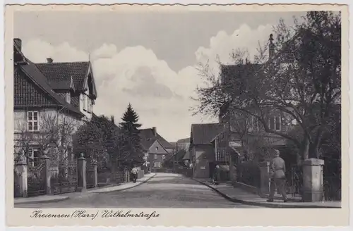 902442 Ak Kreiensen (Harz) Wilhelmstraße um 1940