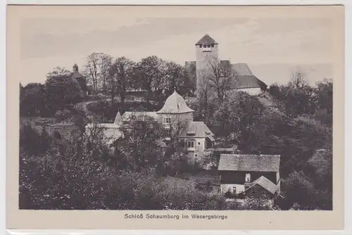 902799 Ak Schloss Schaumburg im Wesergebirge um 1930