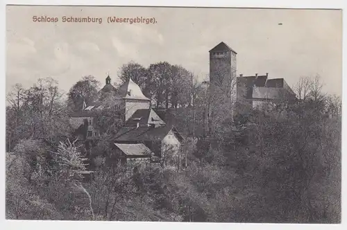 902798 Ak Schloss Schaumburg (Wesergebirge) 1912