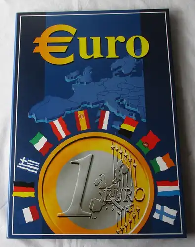 EURO SAMMELALBUM komplett aller 12 Euro Gründerstaaten 12x KMS 3,88 Euro /163448