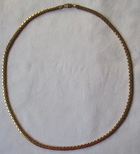 elegante Damenhalskette 333er Gold Gliederkette (162003)