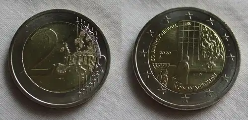 2 Euro Bi-Metall Münze Deutschland 2020 50 Jahre Kniefall von Warschau (159804)
