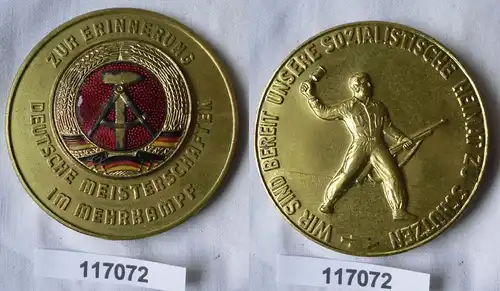 seltene DDR Medaille Deutsche Meisterschaften im Mehrkampf (117072)