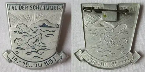 DDR Abzeichen Tag der Schwimmer 14.-15. Juli 1951 (143511)