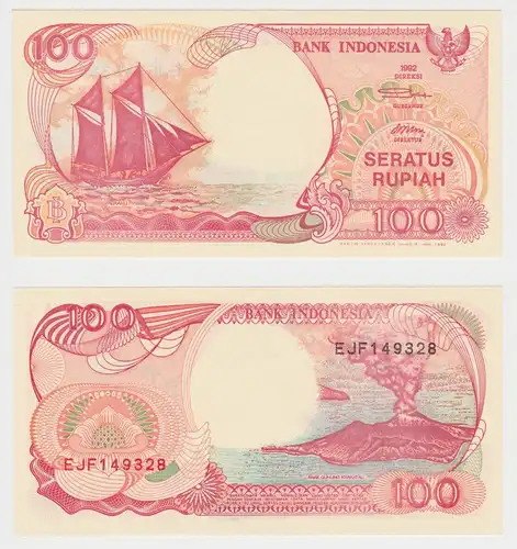 100 Rupiah Banknote Indonesien Indonesia 1992 (153933)