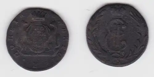 3 Kopeken Kupfer Münze Sibirien um 1767-1779 (114604)