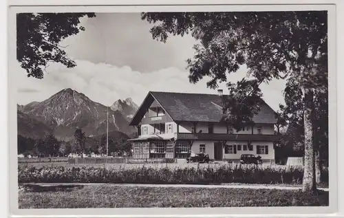 903382 Ak Pension Café Neuschwanstein 1937