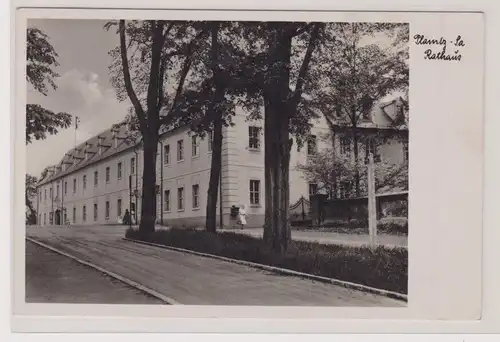 90692 Ak Planitz in Sachsen Rathaus 1938